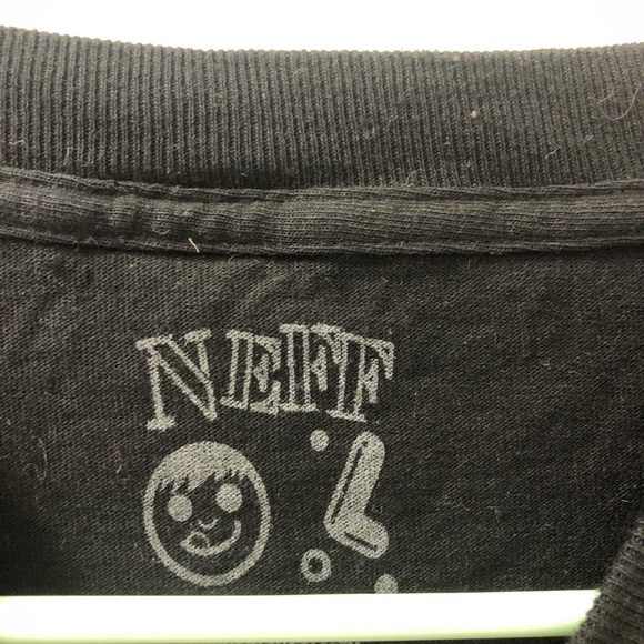 Neff pop star party guy shirt black purple large black shirt neff shirt - Picture 4 of 4